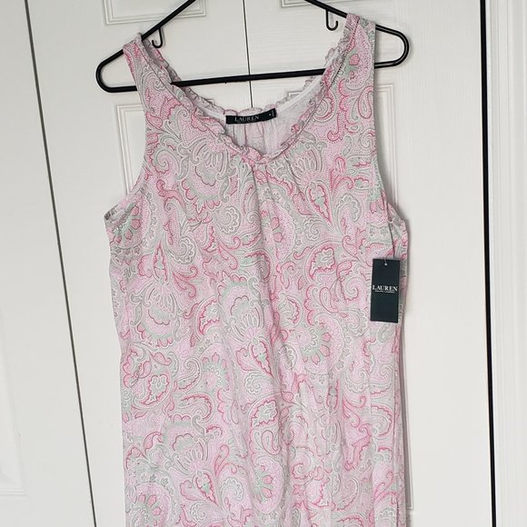 Lauren Ralph Lauren Other - NWT Ralph Lauren Sleeveless Sleep Gown, Medium